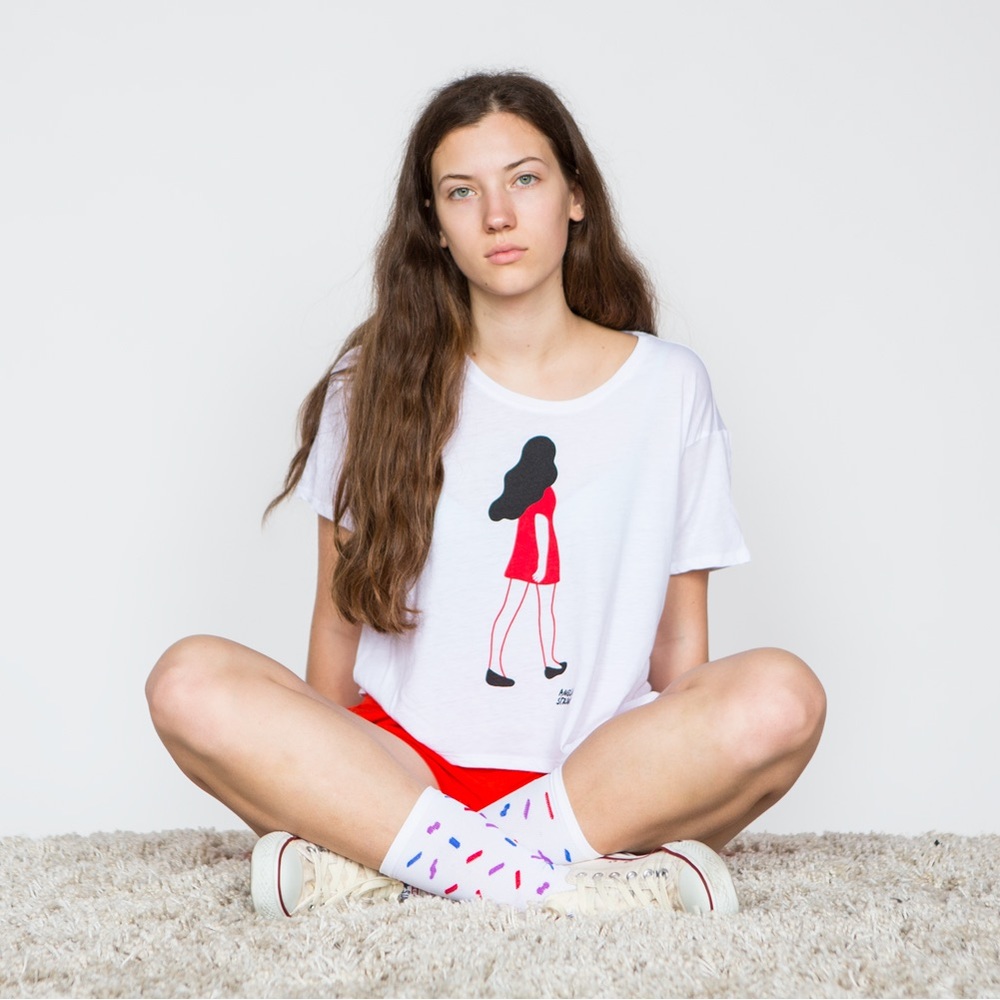 Tenspeed Hero x Amelia Strong tshirt
